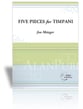 FIVE PIECES FOR TIMPANI cover